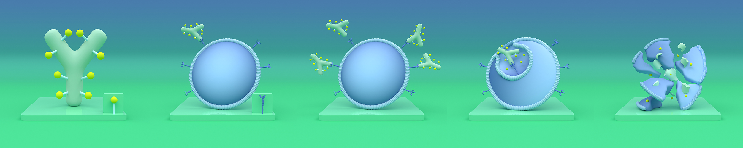 Cancer Treatment pharmaceutical commissioned illustration