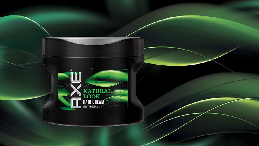 Lynx / AXE Shampoo - 3D Graphic abstract art